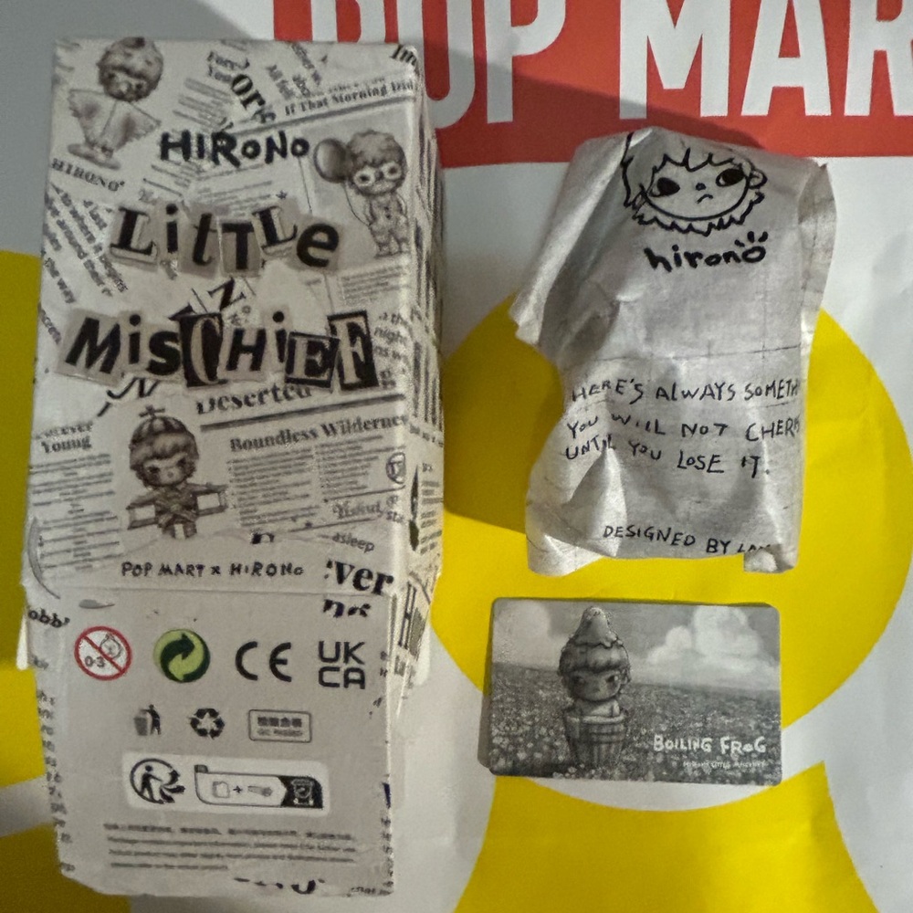 PopMart Hirono Little Mischief Series - Boiling Frog 温室Sealed Bag - Picture 4 of 8
